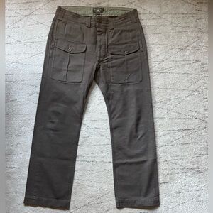 RRL Double RL Dark Brown Cargo Pants 34/32